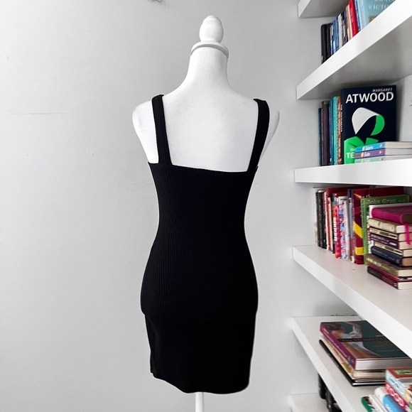 Motel Rocks Pendan Bodycon Dress In Rib Black Revolver size small - Picture 11 of 16